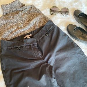 ANN TAYLOR Mid Lenght Shorts Black Size 6
